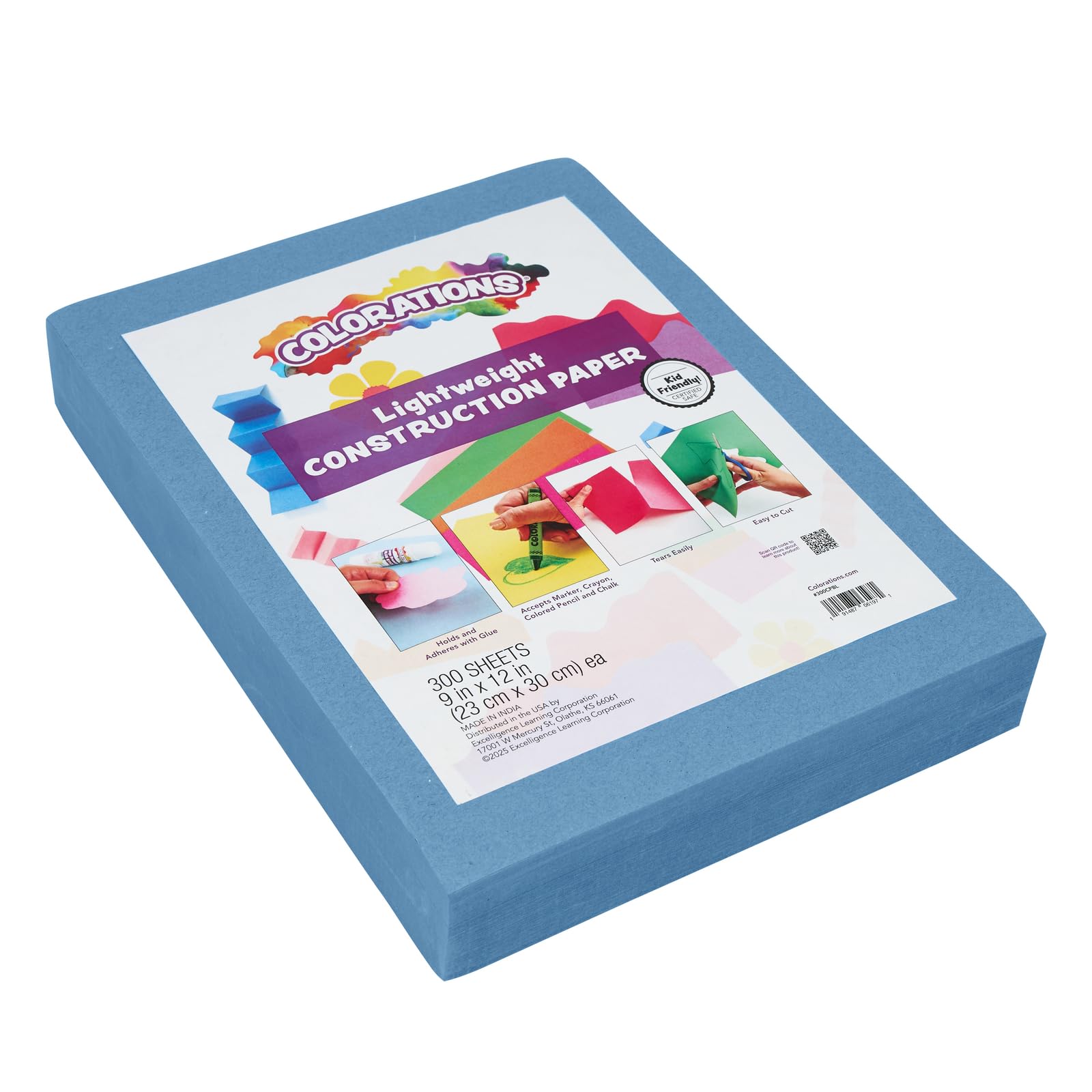 Colorations Lightweight Construction Paper - 300 Sheets