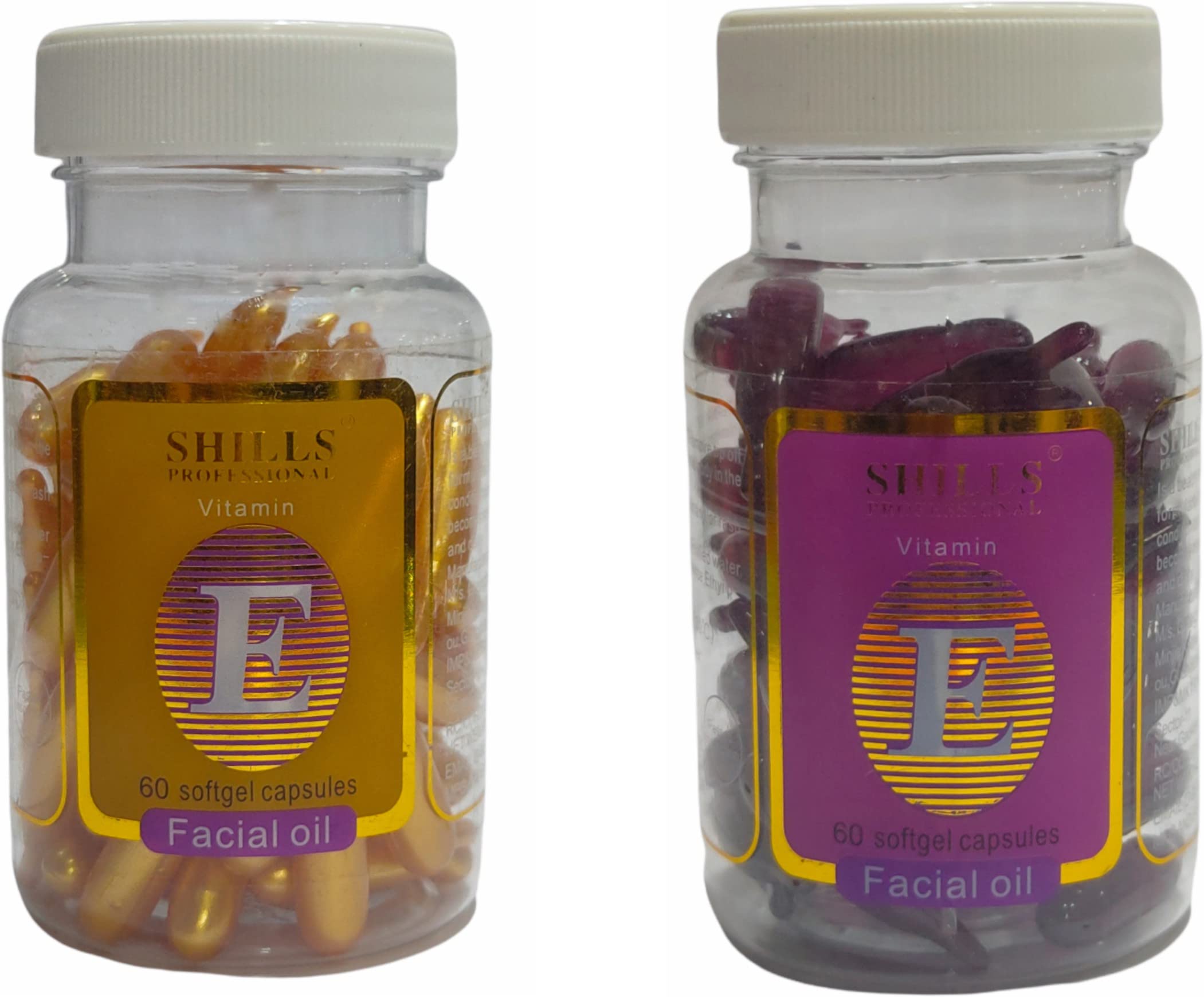 SHILLS PROFESSIONAL Vitamin E Facial Oil Capsules (Set Of 2) 120 (B09QYT9653) Amazon Price History, Amazon Price Tracker