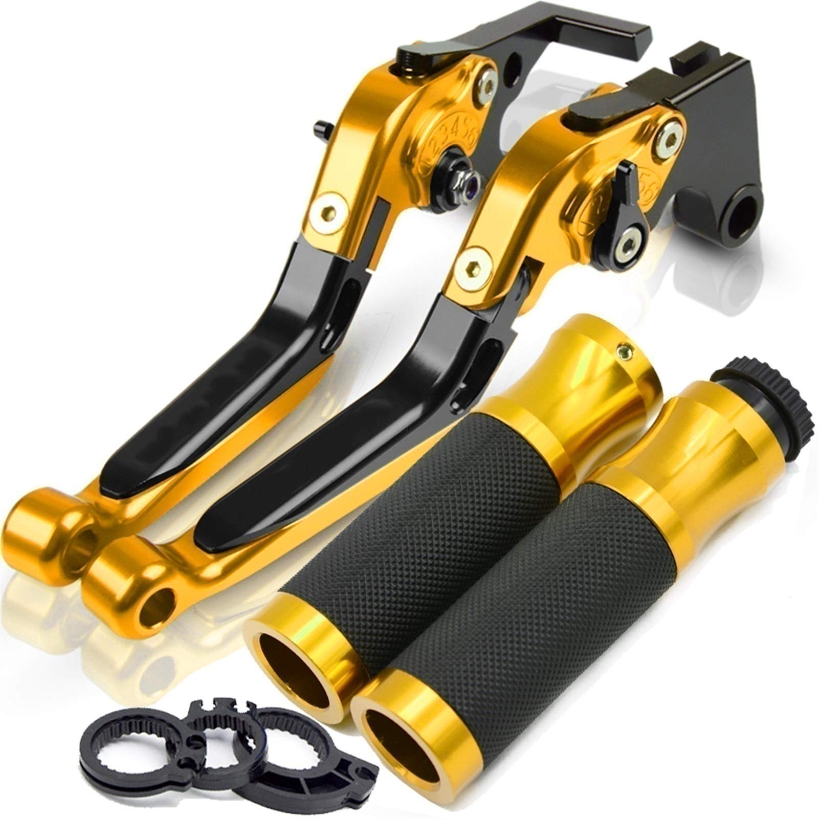 Per Hon & da CBR900RR CBR 900RR CBR900 900 RR 1992-1999 1993 1994 1995 1996 1997 Moto CNC Freno Frizione Leva Maniglia Manopole Leva Della Frizione Del Freno (Colore : J)