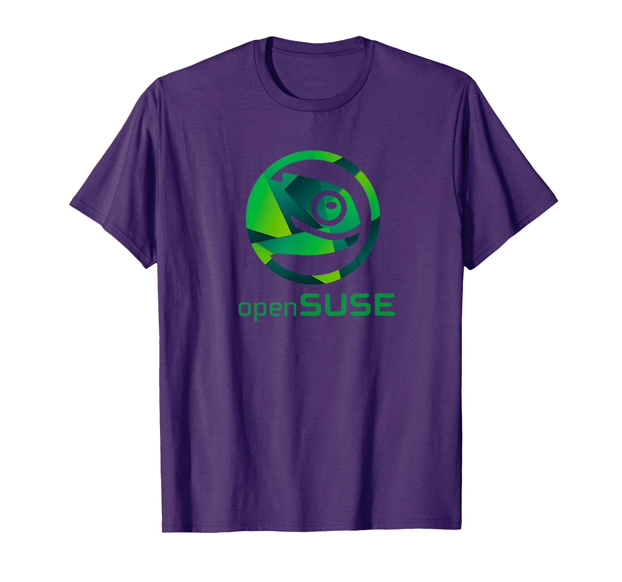 Linux openSUSE lover T-Shirt tagline & Logo Open Source Os T-Shirt