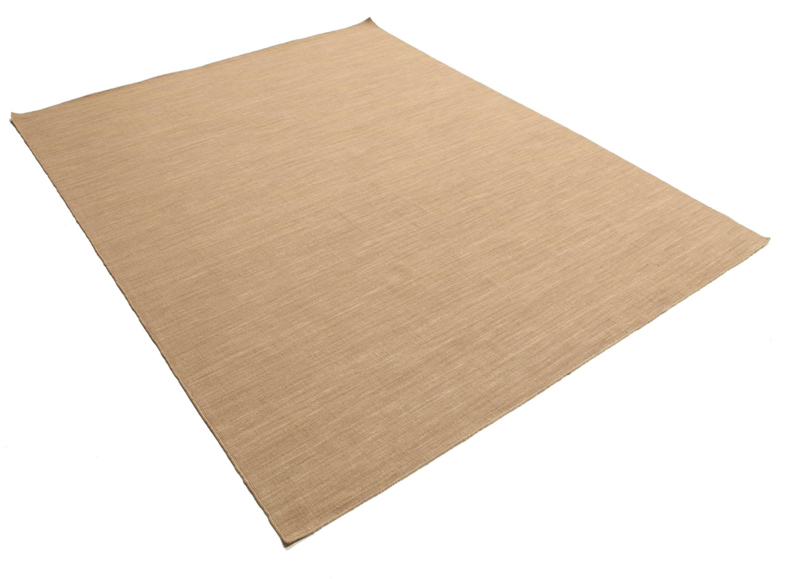 RugVista Handloom flat, Dywan, Kilimy, 200 x 250 cm, Prostokąt, Niski, Czyścić wyłącznie chemicznie, Certyfikat Care & Fair, Beżowy