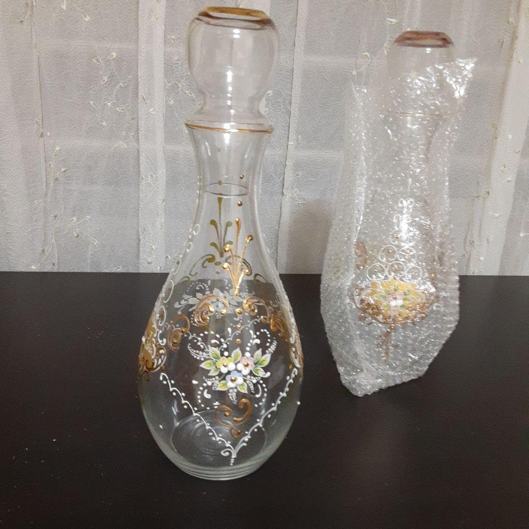 ベネチアンガラス デカンタとグラスセット ベネチアガラス デカンタ ベネチアングラス デキャンタ グラスセット