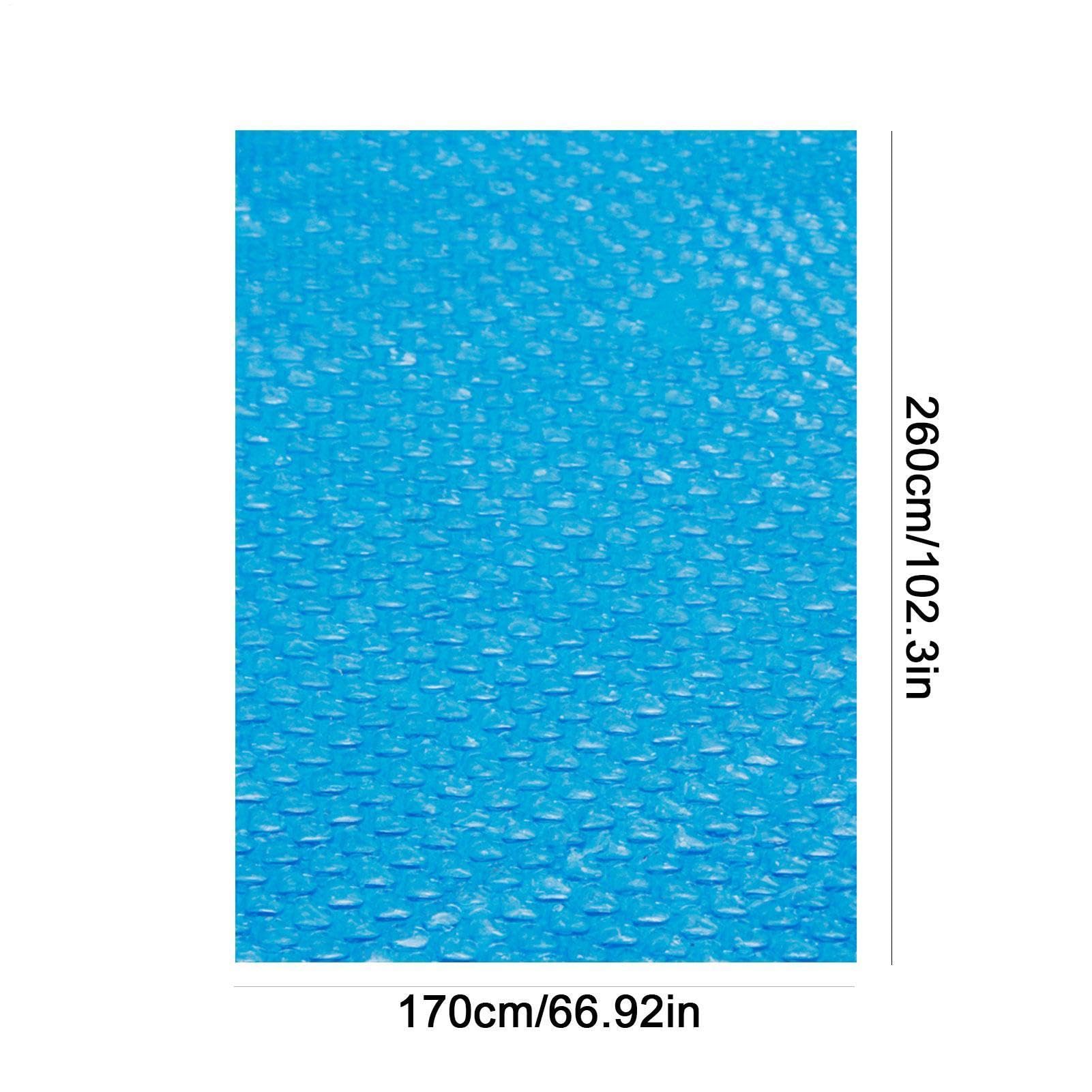 Copertura solare per piscina, coperta di ritenzione del calore con copertura solare | di bolle, coperta galleggiante per piscina che trattiene il calore per mantenere l'acqua calda e mantenere l'acqua calda