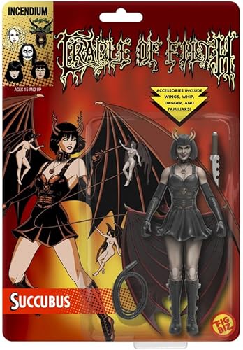 Incendium Cradle of Filth Succubus 5-Inch FigBiz Action Figure