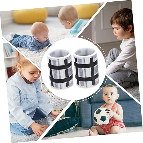 Miniatura 4 de Toyvian Cinta de papel de carretera Papel de contacto 2 rollos Cinta de pista Tren Tren Juguetes Teléfono Poste Cinta de alfombra de papel Cinta de