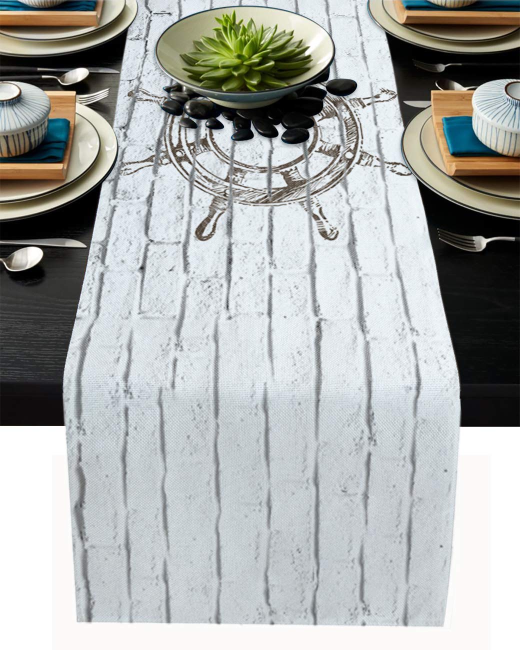 Amazon Co Jp テーブルランナー 壁紙 紋理 背景 芸術 テーブルクロス モダン 北欧風 プレースマット レストラン用 滑り止め 上品 断熱 食卓飾り お食事マット おしゃれ インテリア 41x1cm Home Kitchen