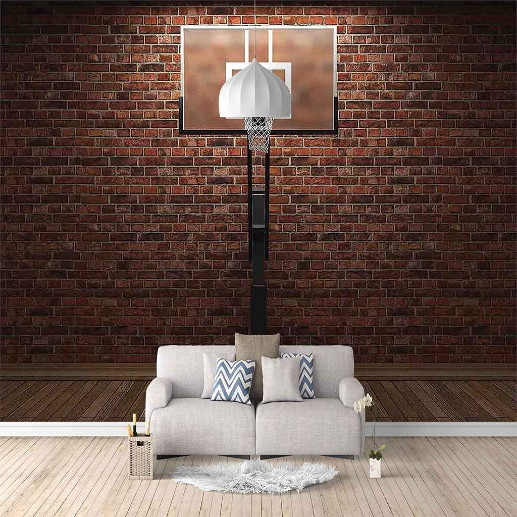 Papier peint mural panier de basket déco chambre ados et bureaux