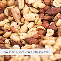 Vista 4 de Its Delish, recipiente reutilizable jumbo de 2.5 libras con sal marina, estilo a granel, fresco, kosher, crujiente y delicioso