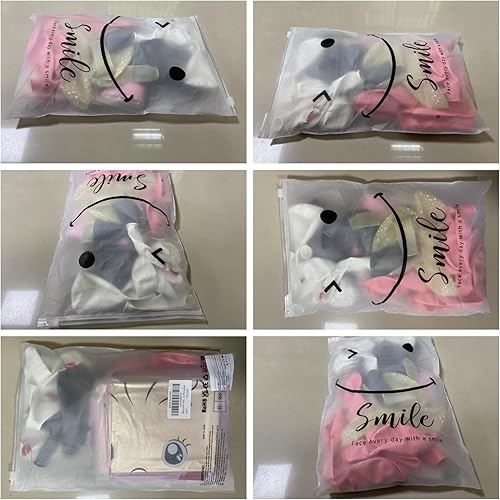 Vista 8 de Decoraciones de baby shower para niña, baby shower rosa y blanco para niña, decoraciones de fiesta temática de Oh Baby con cartel de baby shower