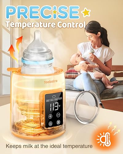 Miniatura 4 de Calentador de biberones, calentamiento más rápido para todos los biberones con control preciso de temperatura, tecnología de baño de agua y apagado