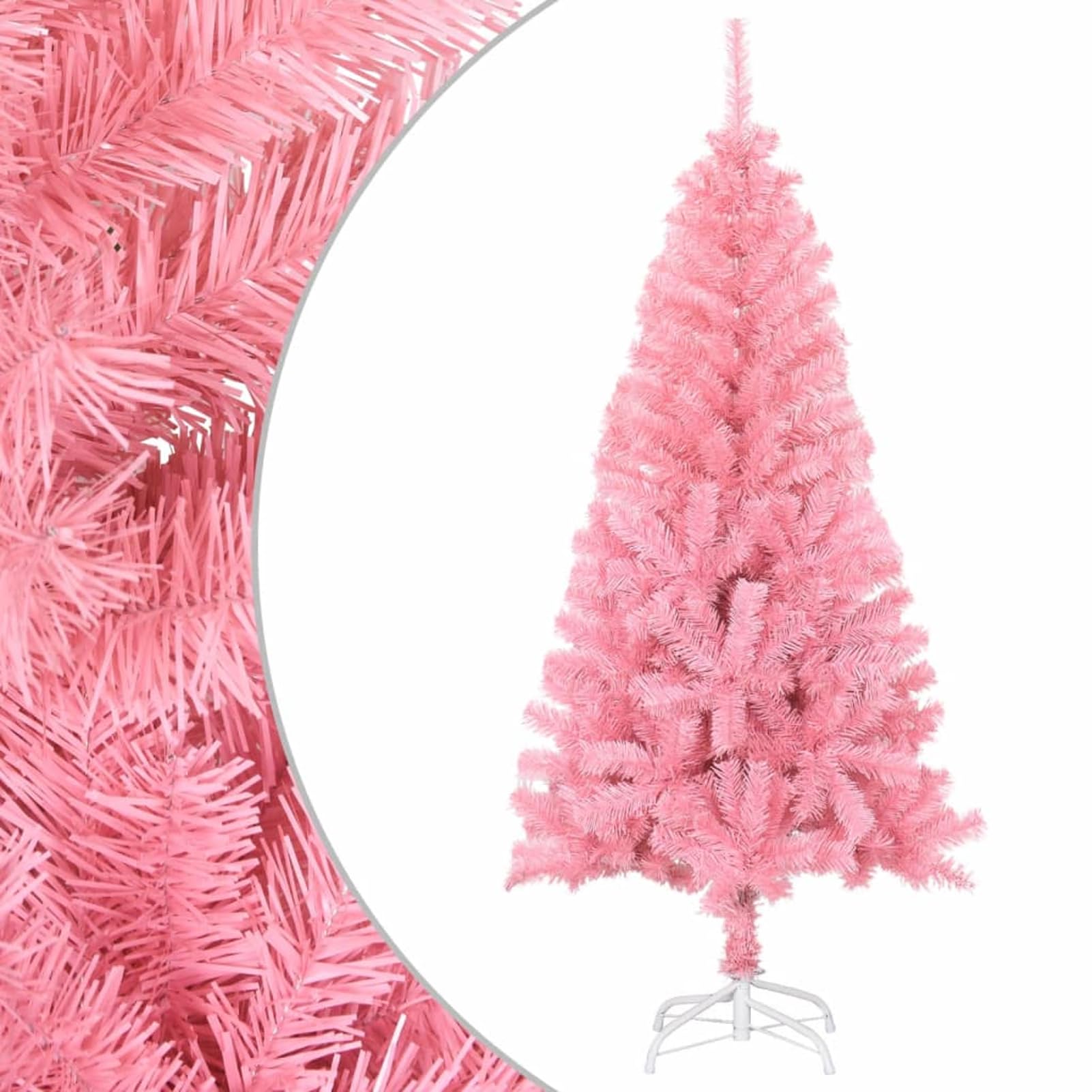 Tidyard Árbol de Navidad Artificial Rosa - 120 cm - Estable y Reutilizable - Adecuado para Interior/Exterior YFXLYDZJ-329177ES