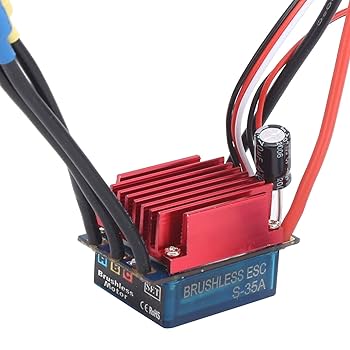 ホビーラジコン用ESC・ブラシレスモーター・プログラミングカードセット Amazon | ブラシレスESC、ESCセットプログラミングカード