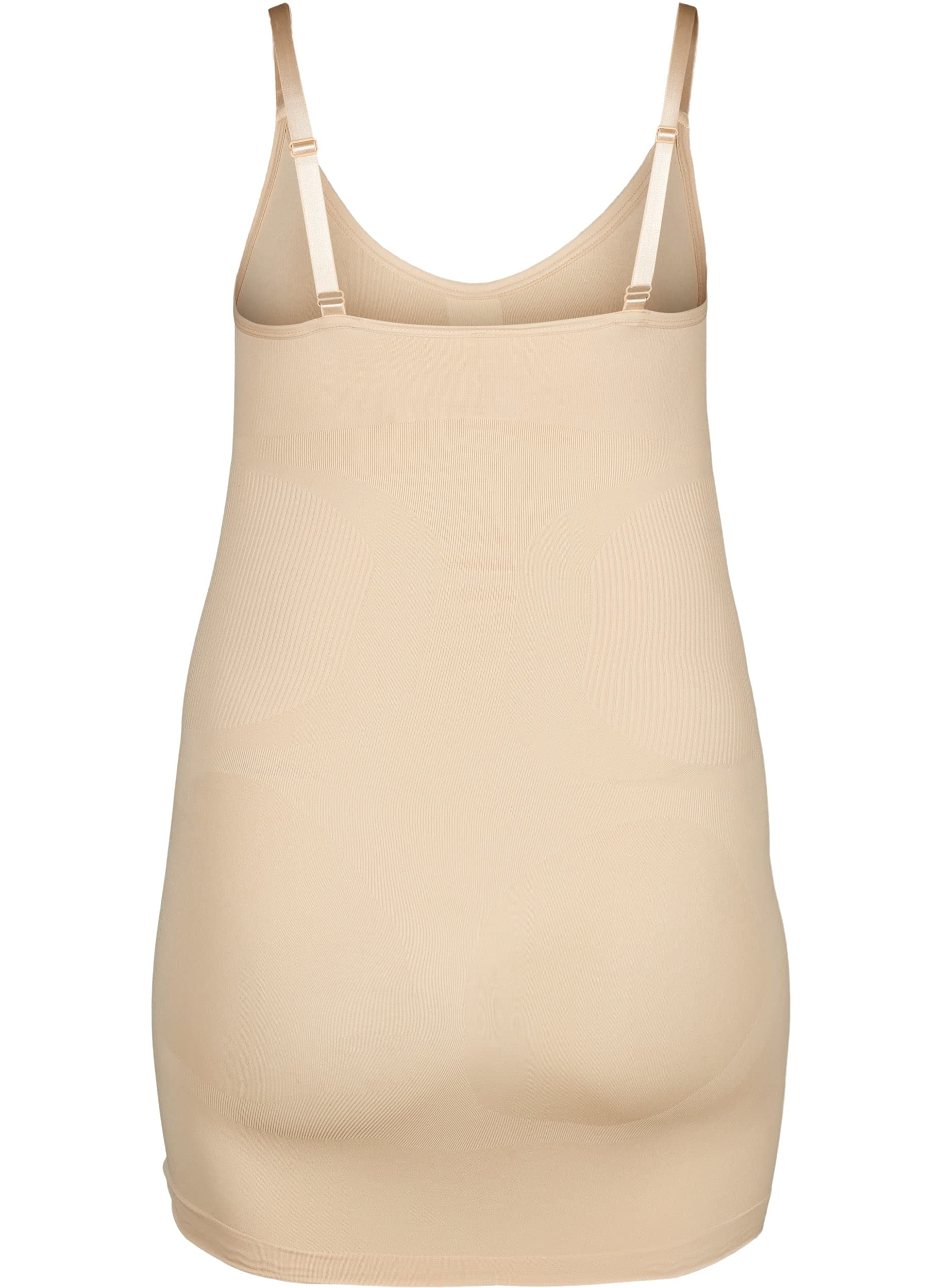 Zizzi Damen Große Größen Shaping Kleid Bodyforming Unterhemd Shapewear Gr Gr L/XL Nude