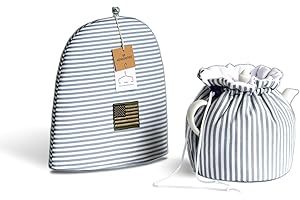 Tea Cozy for Teapot Insulated Teapot Cover 2Pcs Set