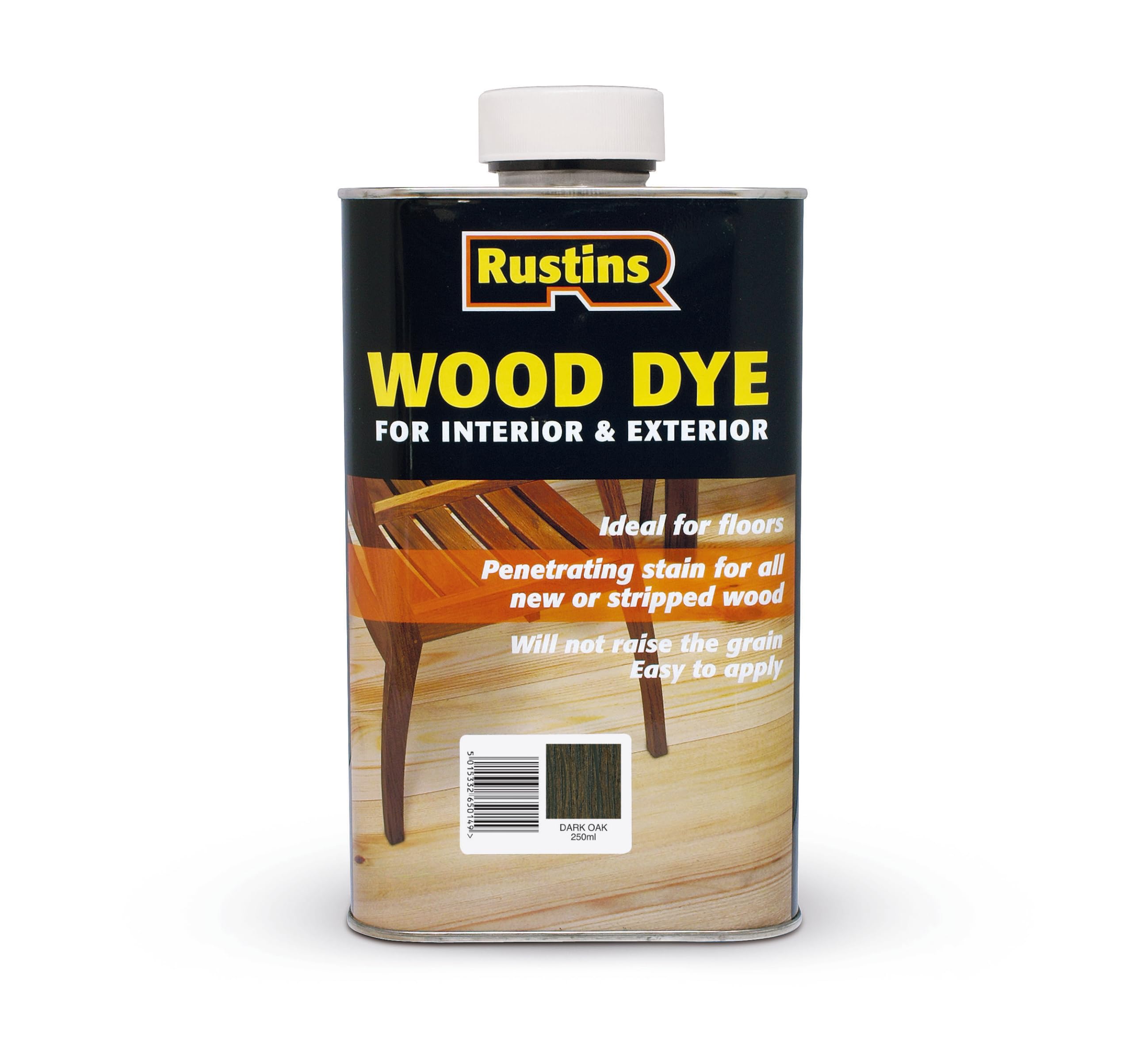 Rustins Wood Dye 250ml Dark Oak