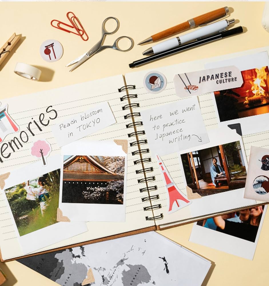 Uxcell Photo Corners Adhesive DIY Picture Mounting Sticker Brown 15 Sheets 360 Pcs