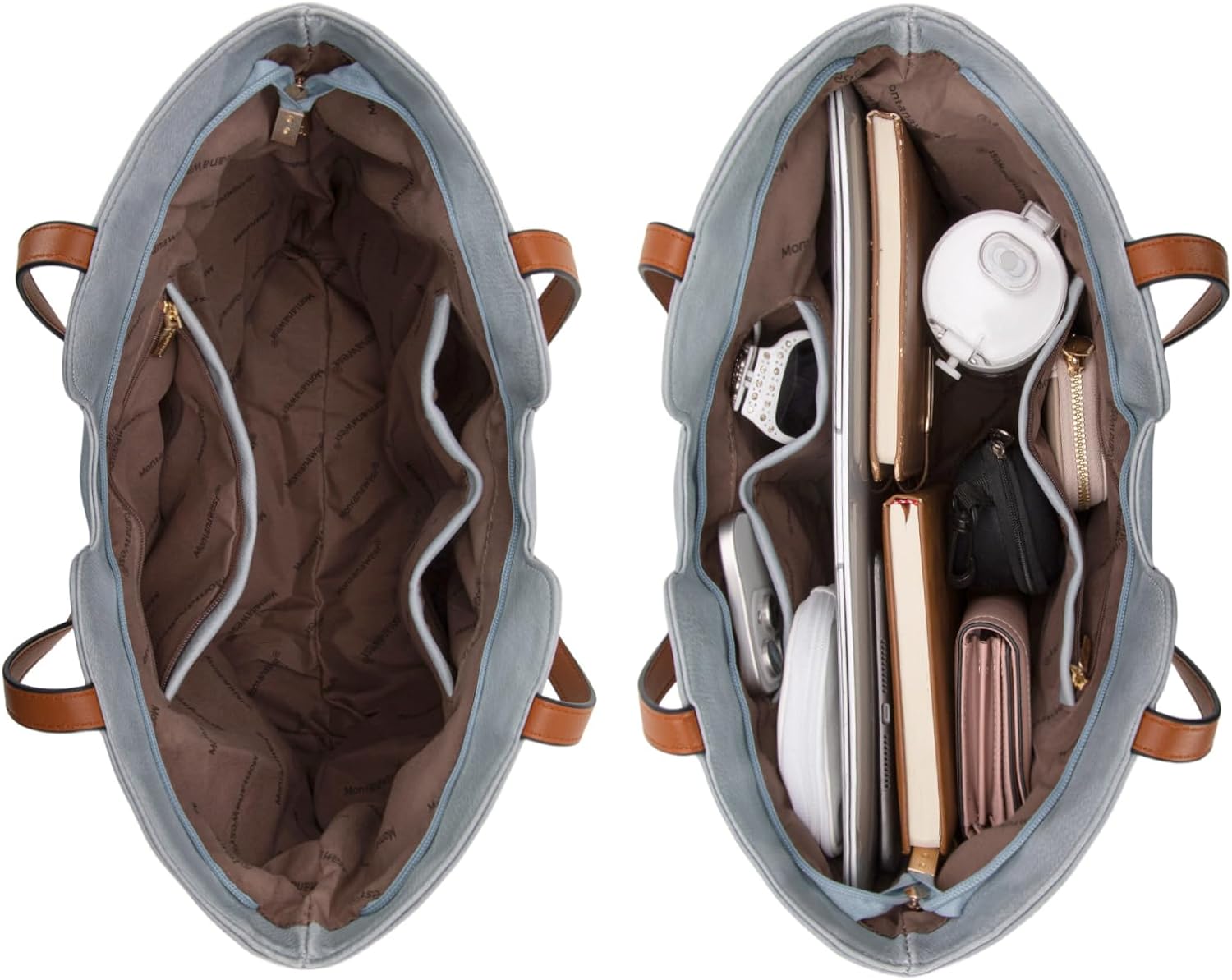 Montana West Tote Bag for Women Top Handle Satchel Purse - Image 5