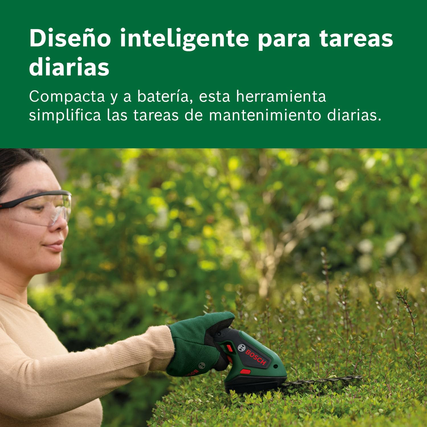 Bosch Tijera cortacésped y cortasetos a batería ISIO 4V | 2 cuchillas, batería de 4 V, sin cable ni cargador