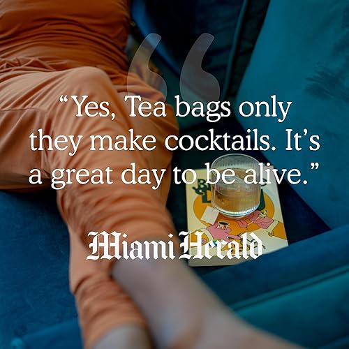 Miniatura 6 de SAYSO Bolsas de té de cóctel - Mezcladores instantáneos de cóctel o mezcladores de cola sin alcohol - Mezcla de cóctel no necesita agua caliente -