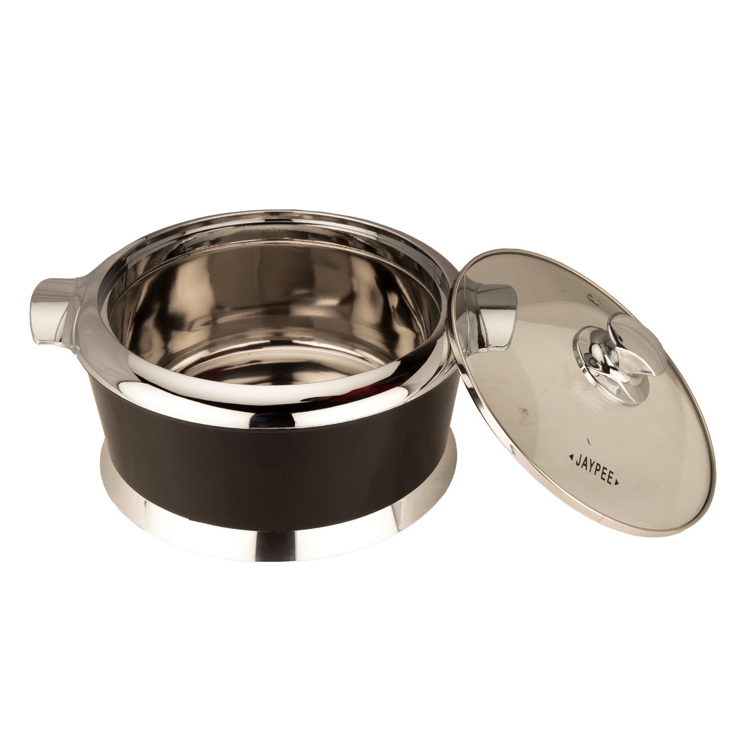 JAYPEE Plastic Modern Casserole - 2L, 1Pc, Black - Image 3 thumbnail