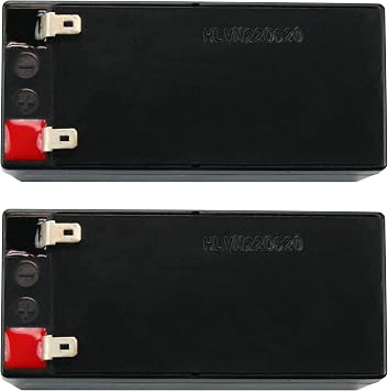 PowerStar 12V 1.2AH SLA Battery for ps-1212 ub1213 pc1212 lc-r121r3pu - 2PK