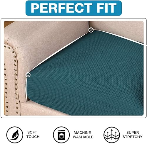 Vista 173 de Funda de cojín de alta elasticidad, para sofá, funda de cojín protectora para sofá, para asiento de sofá, cubierta para sofá suave, flexible