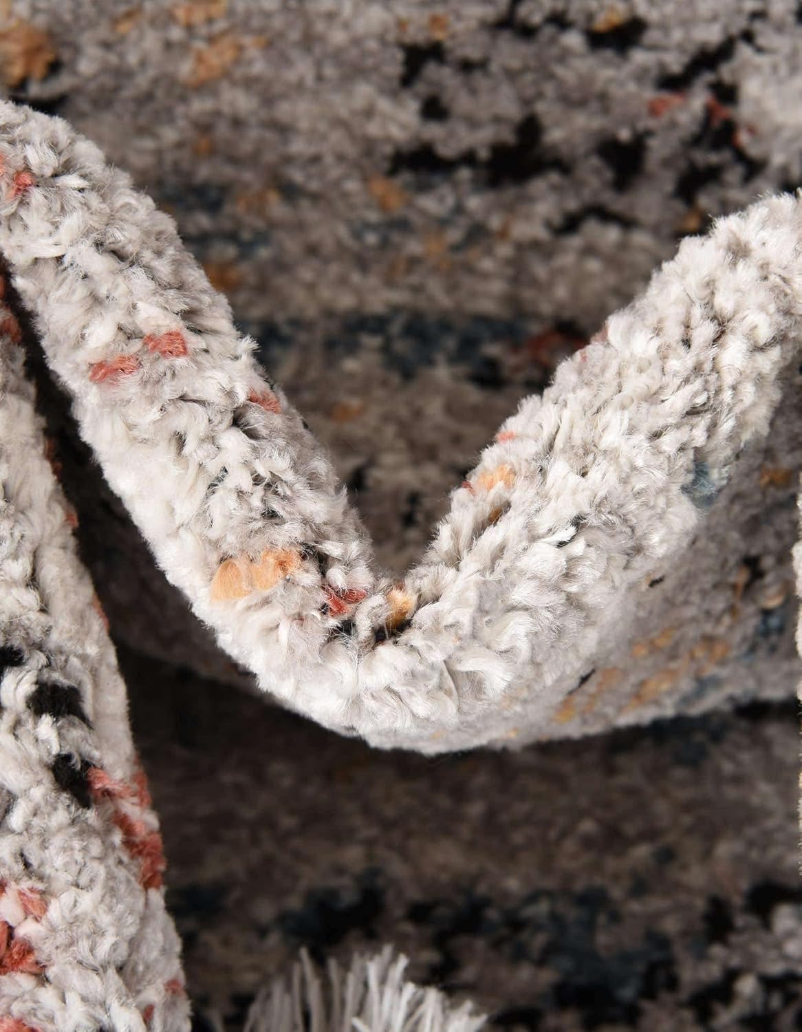 Unique Loom Aramis Collection Area Rug - Tal (3' 3" x 5' 3" Rectangle, Multi/ Black)