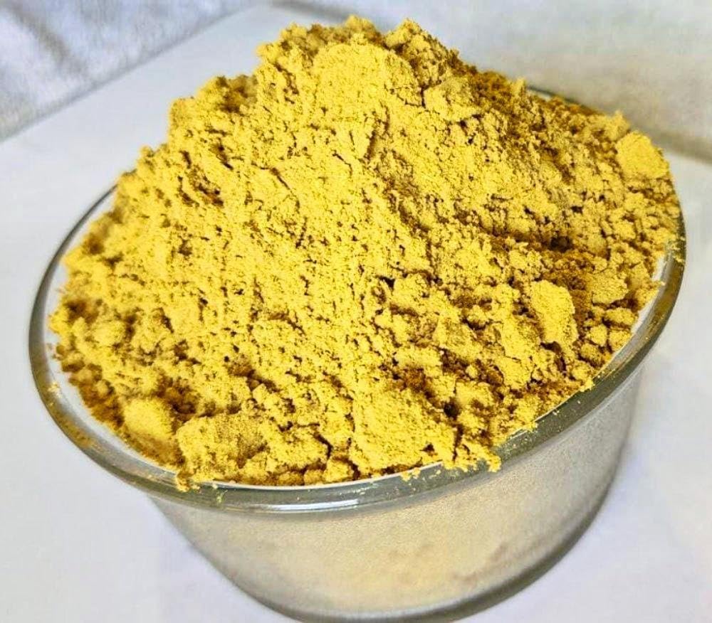 RSINC Ayurvedic Ubtan (bath powder) I sunni pindi I naalnaga maavu I utane I skin detox I body scrub I body cleanser 1GM (Pack Of 5)-image-24