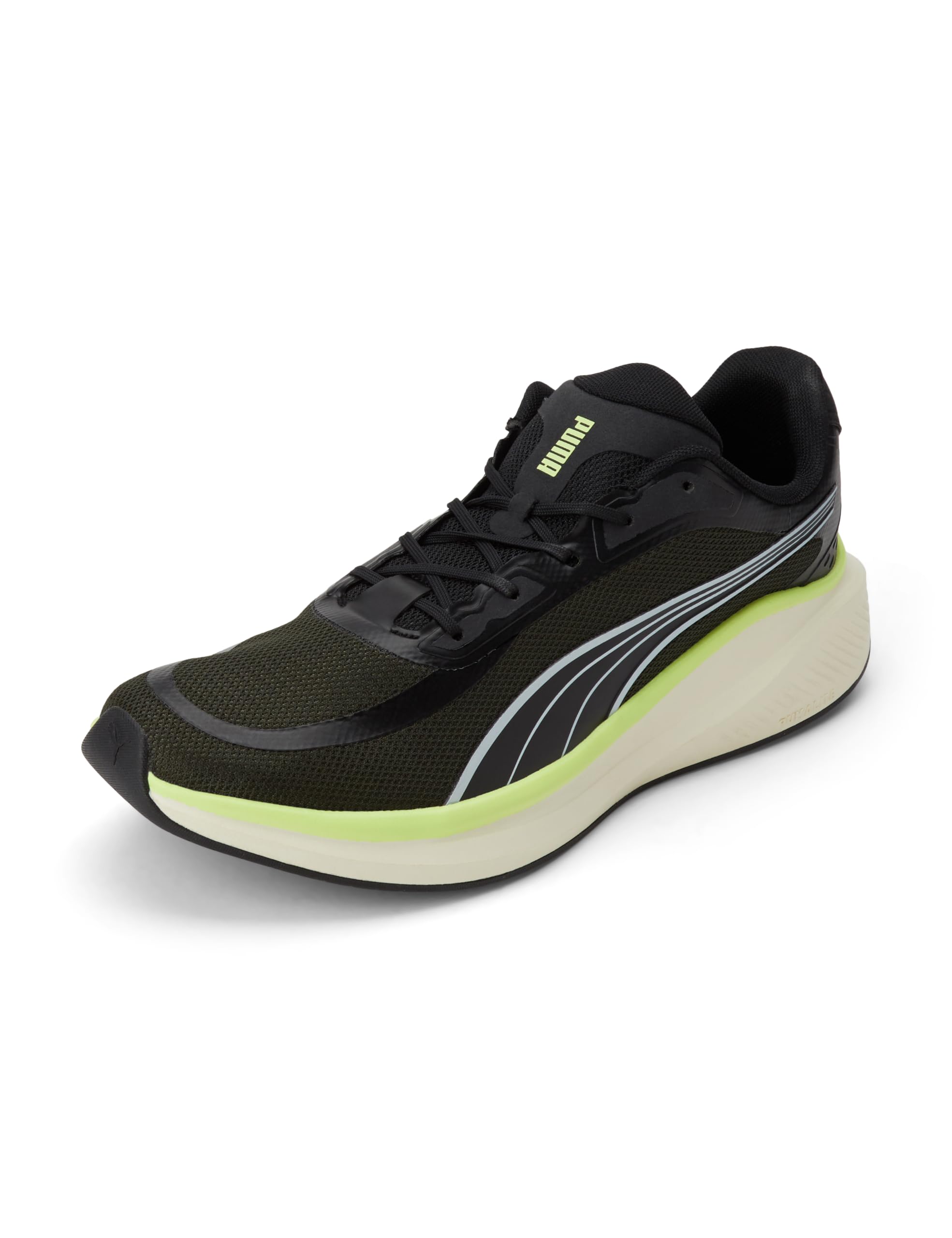 puma Unisex-Adult Dark Olive-lux Army-Black-Fizzy Light Running Shoe-picture-14