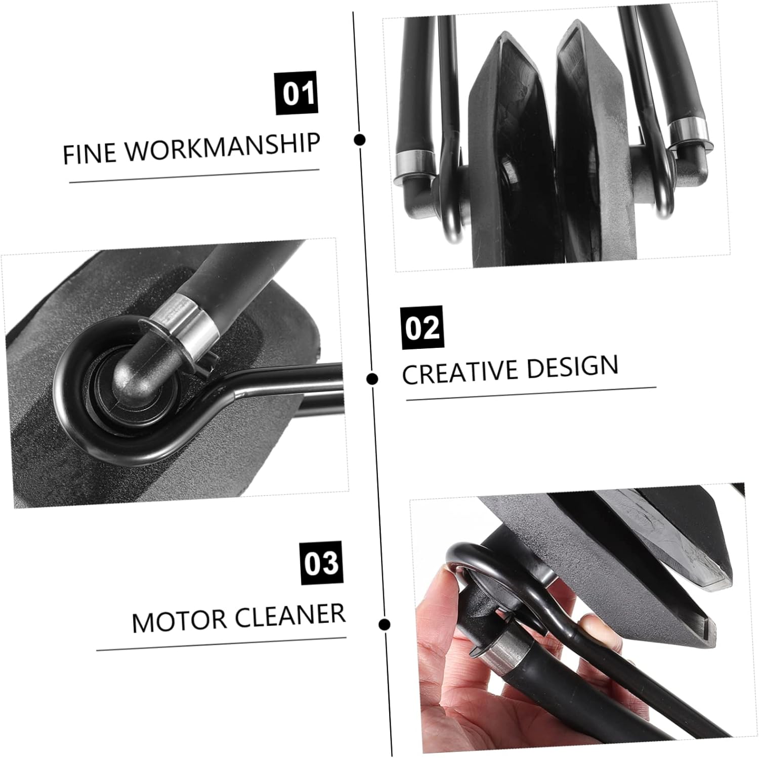 Boat Motor Flush Muffs Steel Motor Cleaning Tool Rectangular Flusher Marine Blower Accessory