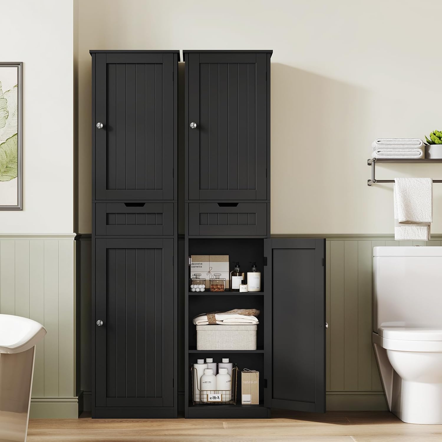 Modern Bathroom Storage Solution