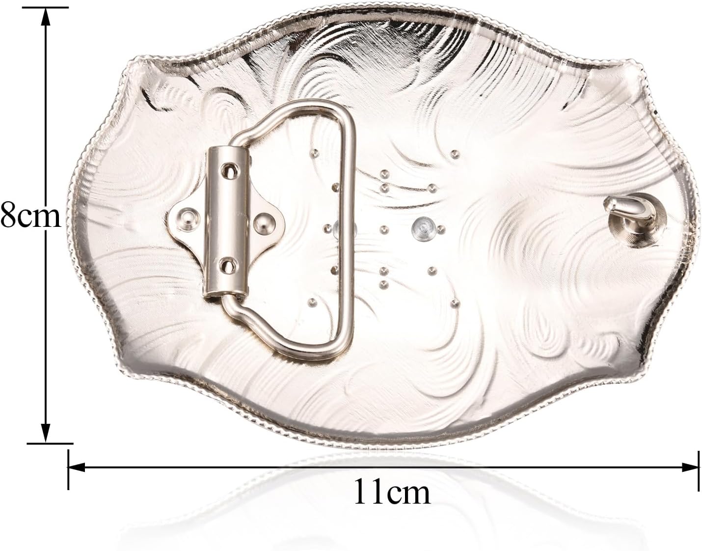 Western Cowboy Belt Buckle, Rodeo Running Horse Scorpion Belt Buckle for Men Women Teen