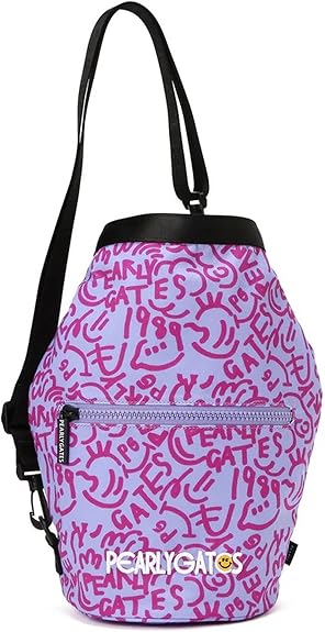 Amazon | [パーリーゲイツ] 保冷 ショルダーバッグ (総柄・熱中