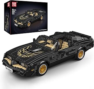 Mould King 10029 Technical Sports Car Building Sets,1557+ PCS Firebird Muscle Car Model, Creative Construction Toy for Teens and Adults 14+