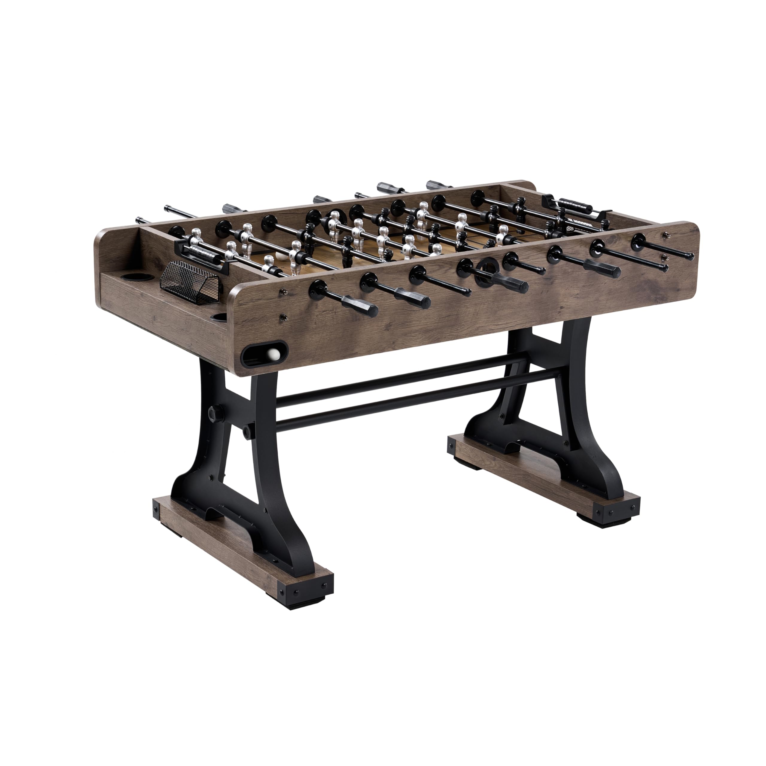 Barrington Foosball Multiple Styles Soccer Foosball Tables, Durable & Stylish Designs with Tabletop Sports Soccer Balls, Perfect for Family Game Rooms