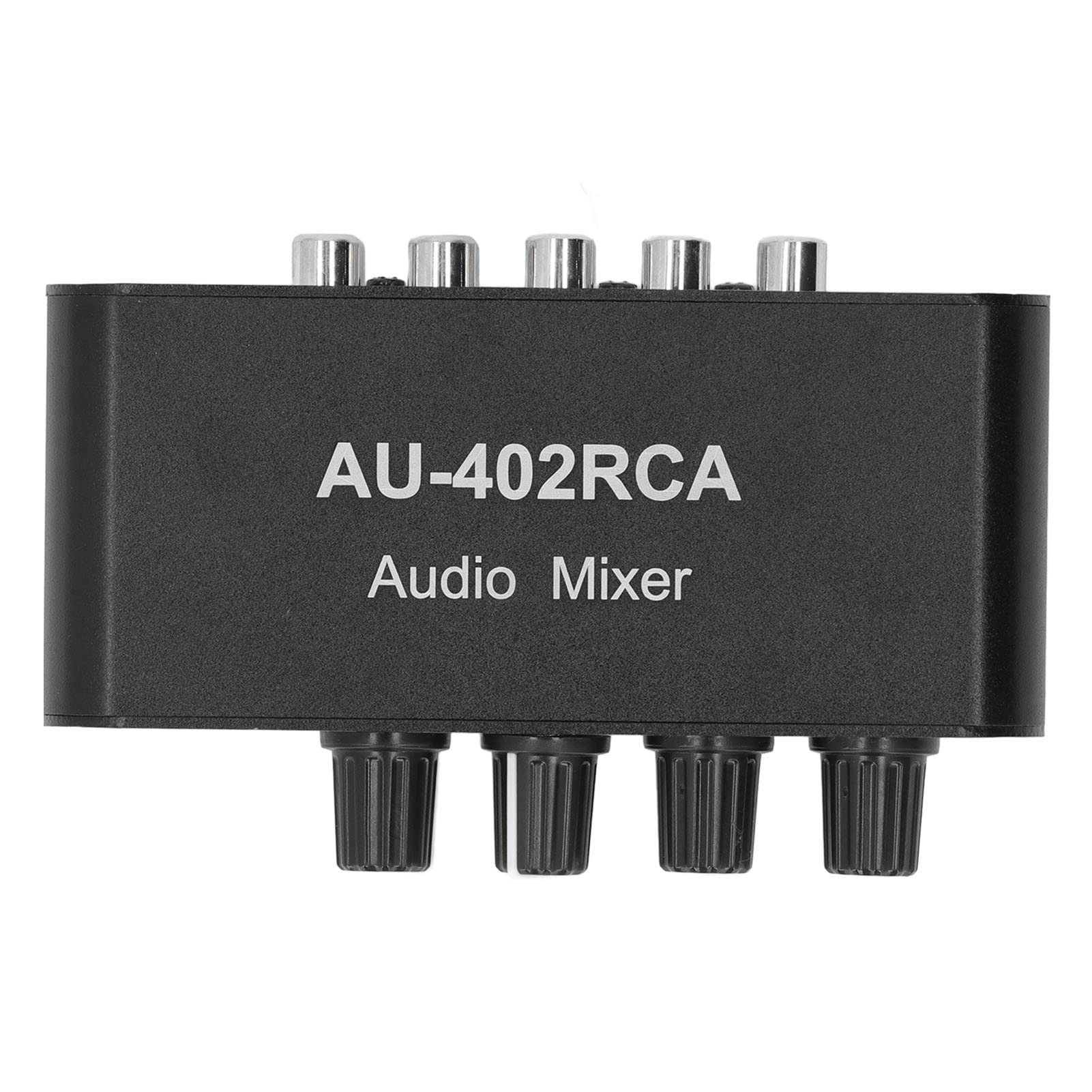 Conmutador de Control de Rango cuádruple, conmutador de Audio bidireccional, Estereo de 4 vías L R Sound Channel 4 en 2 out Splitter Selector
