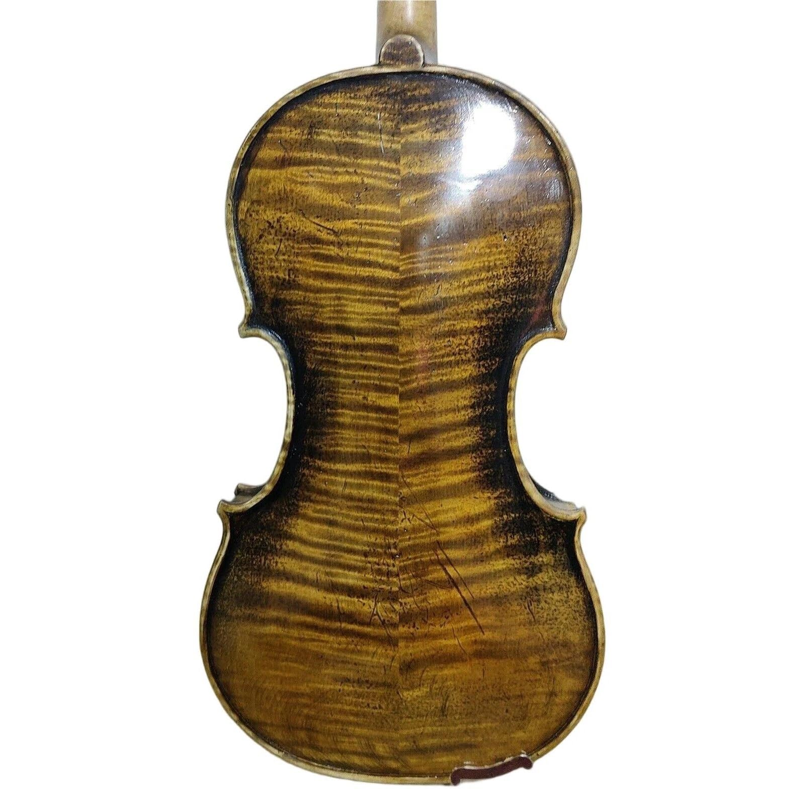 Skrzypce Mistrzowski Instrument Muzyczny Dla Dorosłych W Stylu Antycznym Z Litego Klonu I Świerkowego Wierzchu