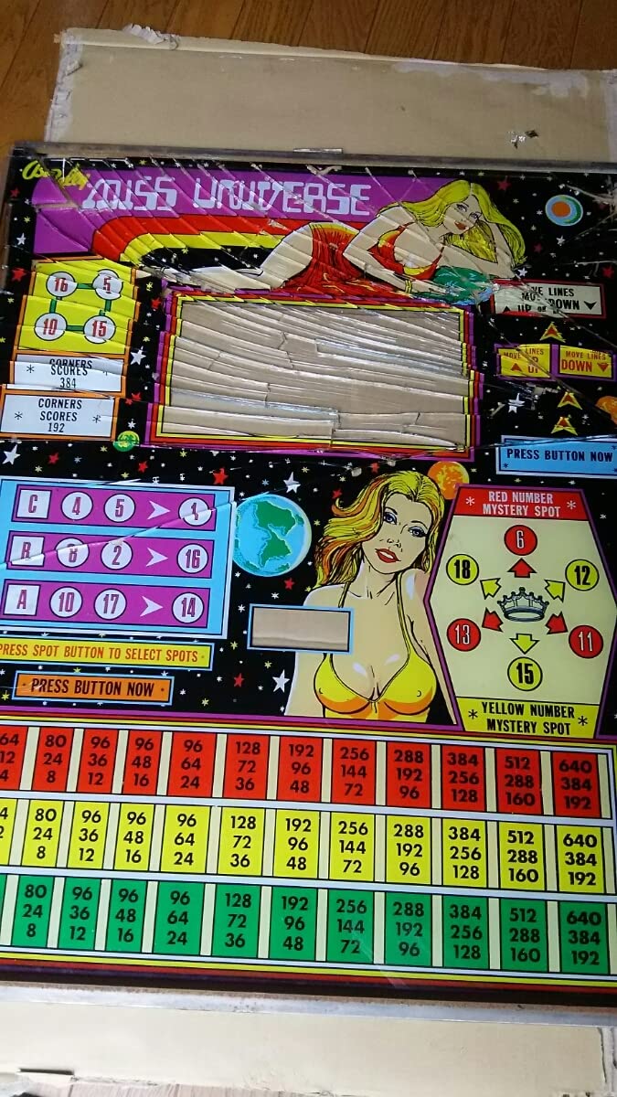 Bally ビンゴピンボールマシン 図鑑 洋書 ヴィンテージ本 アメリカンゲーム 近所で入手した『BALLY社製のKISS PINBALL』は1978年製の