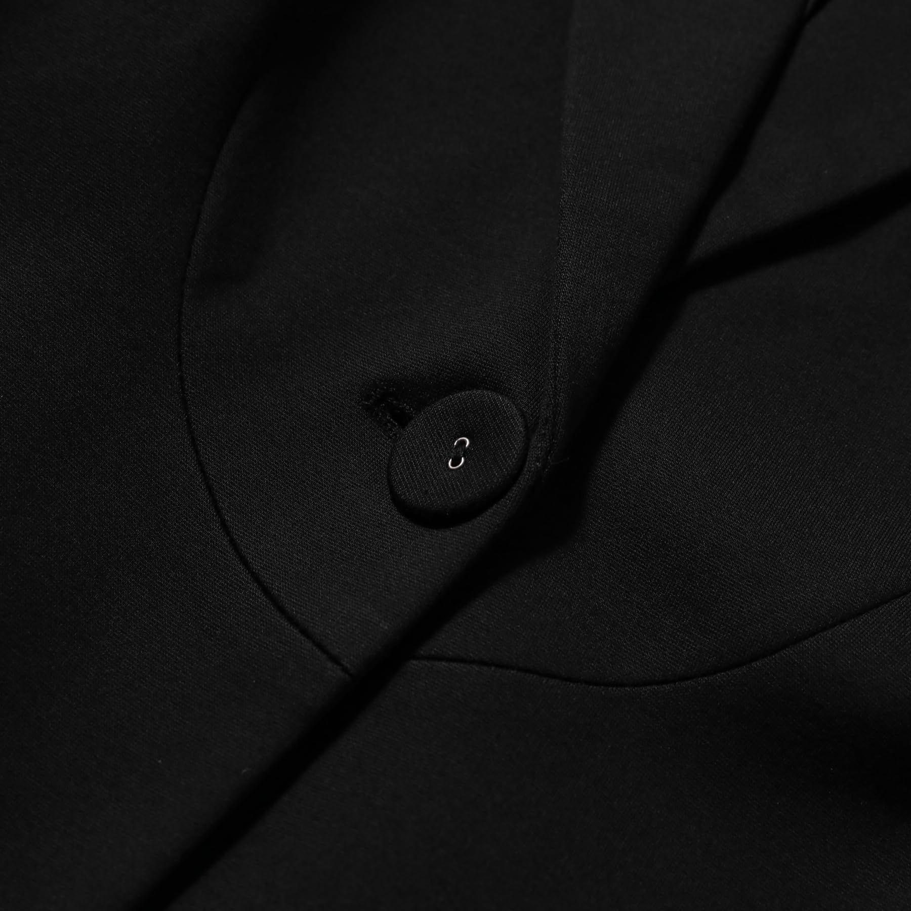 YYNUDA Blazer - Giacca da donna con orlo peplo, casual, da lavoro, tinta unita, per feste, matrimoni, uffici