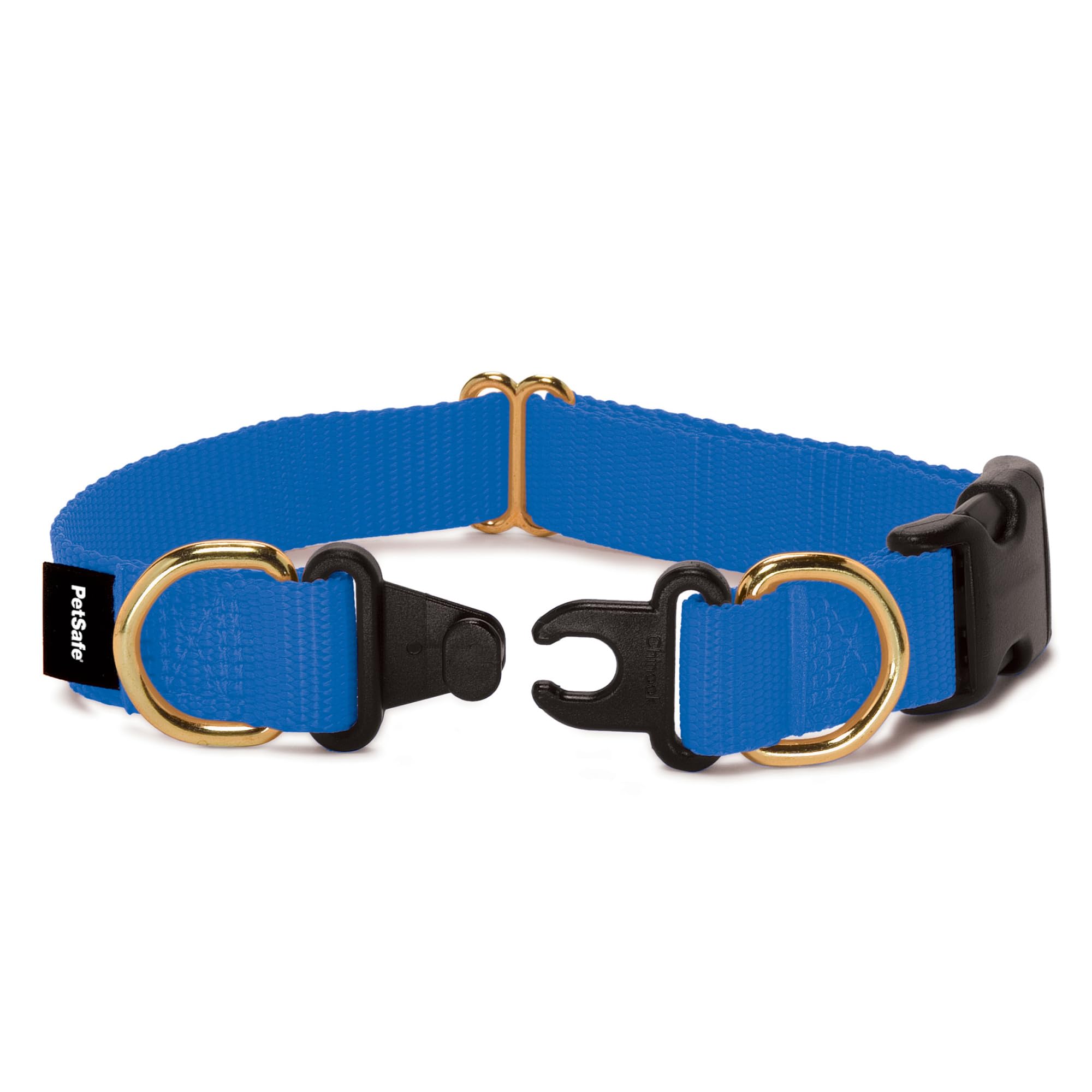 PetSafe KeepSafe Collar for Dogs - Protects Against Collar Accidents - Long Lasting - Durable - Adjustable - Breakaway - Outdoor-Safe - Large - 1 In. Wide - Blue