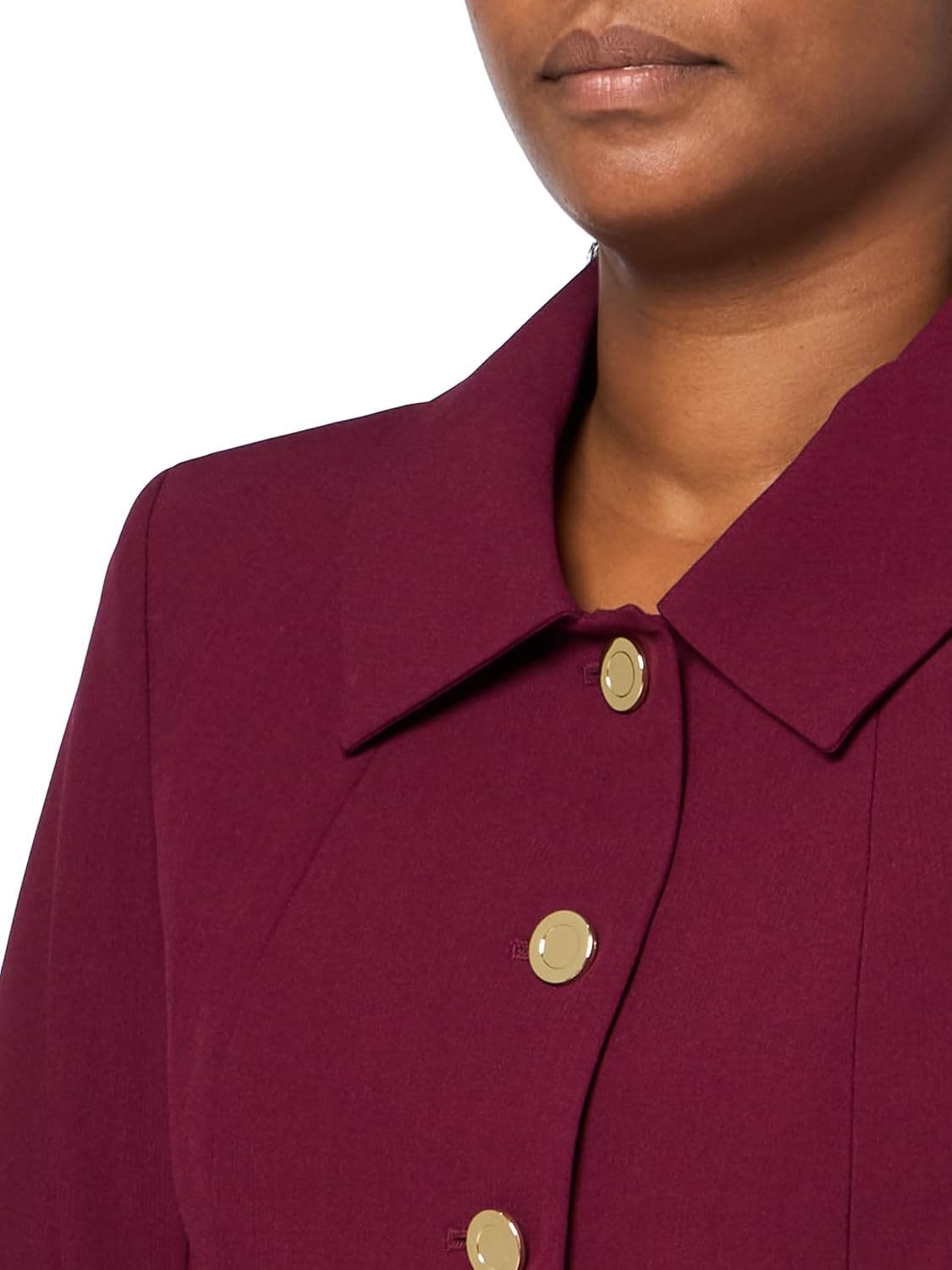 Le Suit Womens Jacket/Skirt Suit - Image 3
