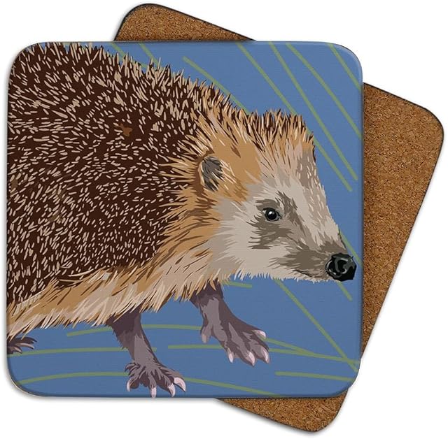 Hedgehog Coaster by Leslie Gerry