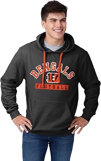 FOCO Men's NFL Team Logo Solid Wordmark Hoodie