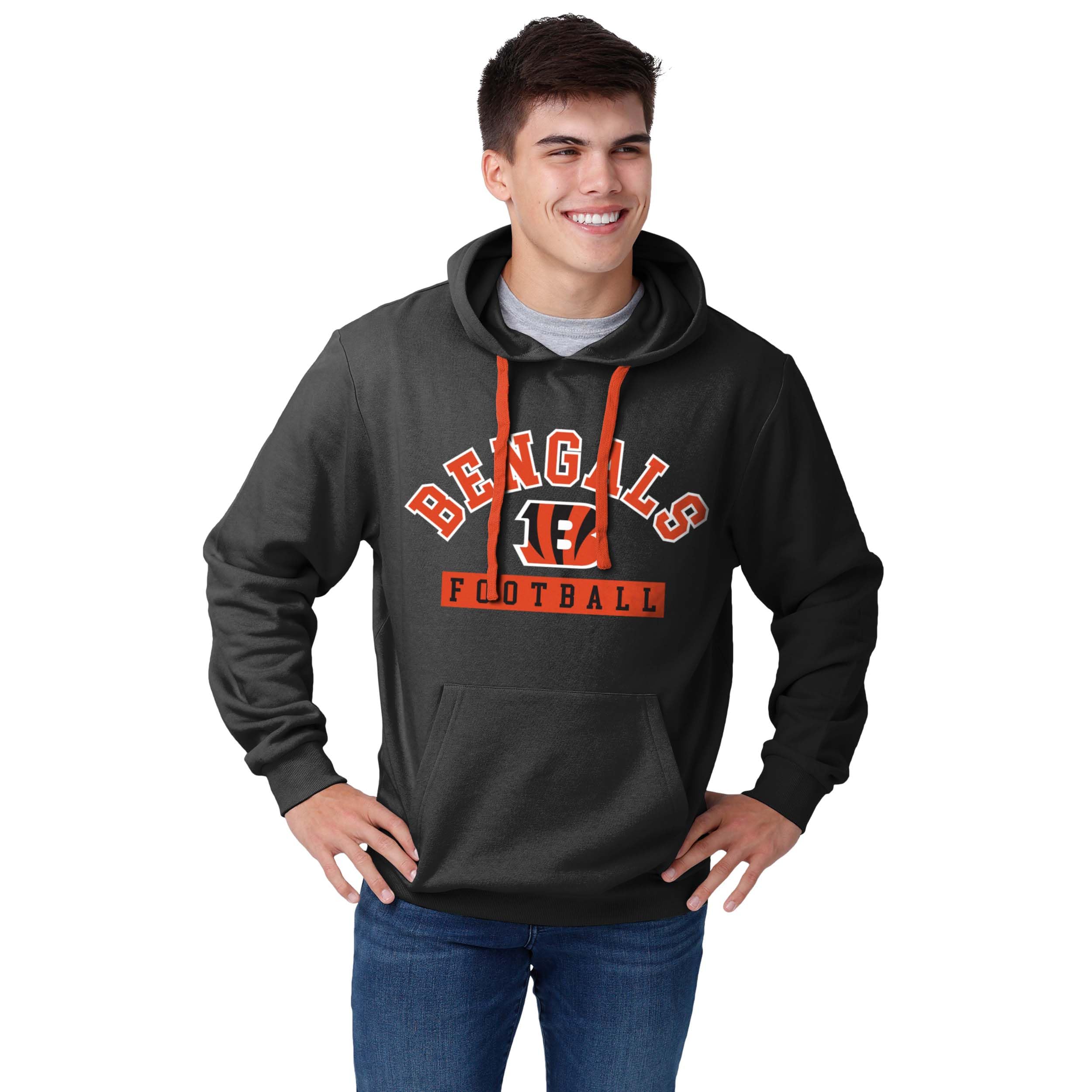 Sudadera NFL FOCO para ver el partido cómoda sudadera con capucha L 6