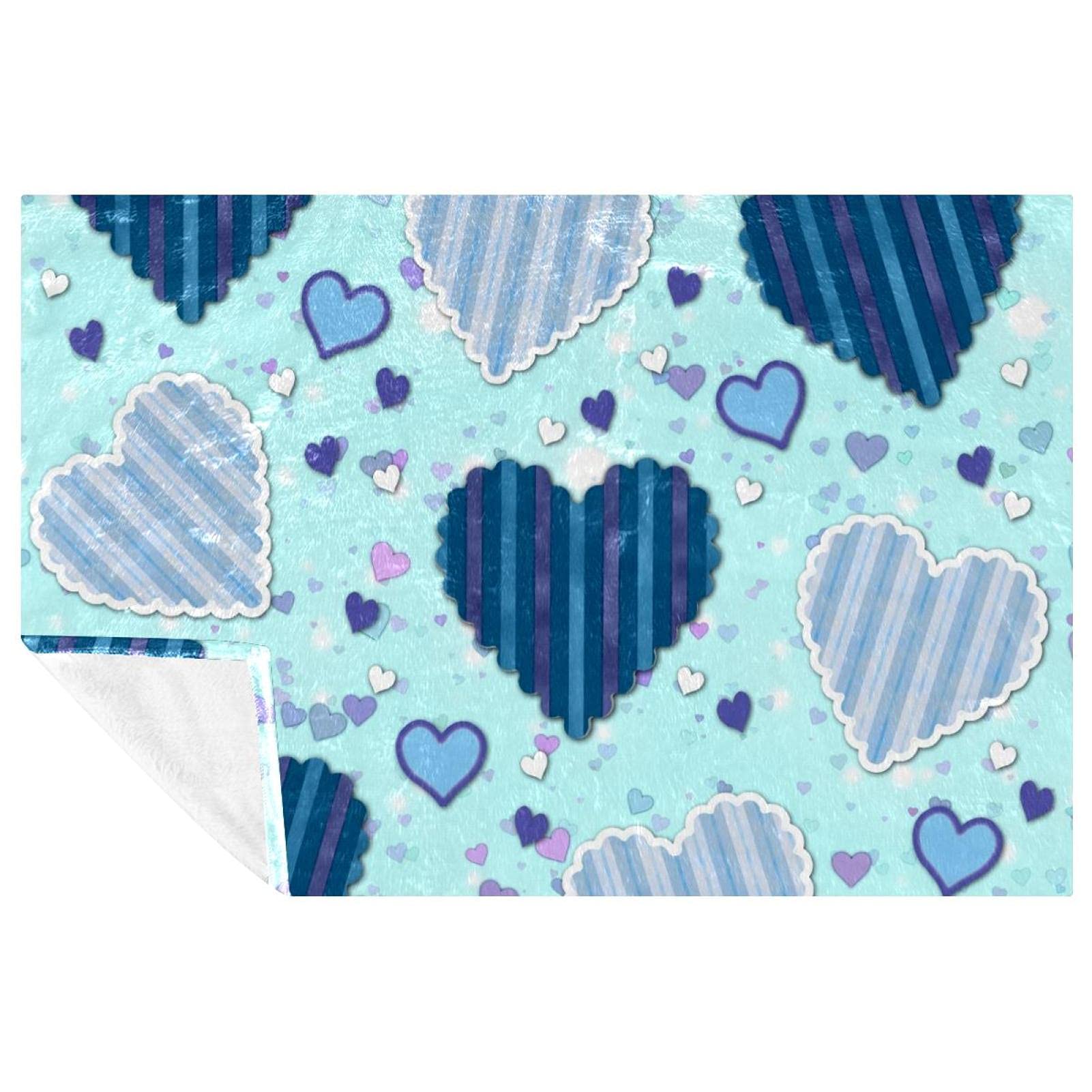 Couverture chaude et douce lit canapé pique-nique camping 150x100