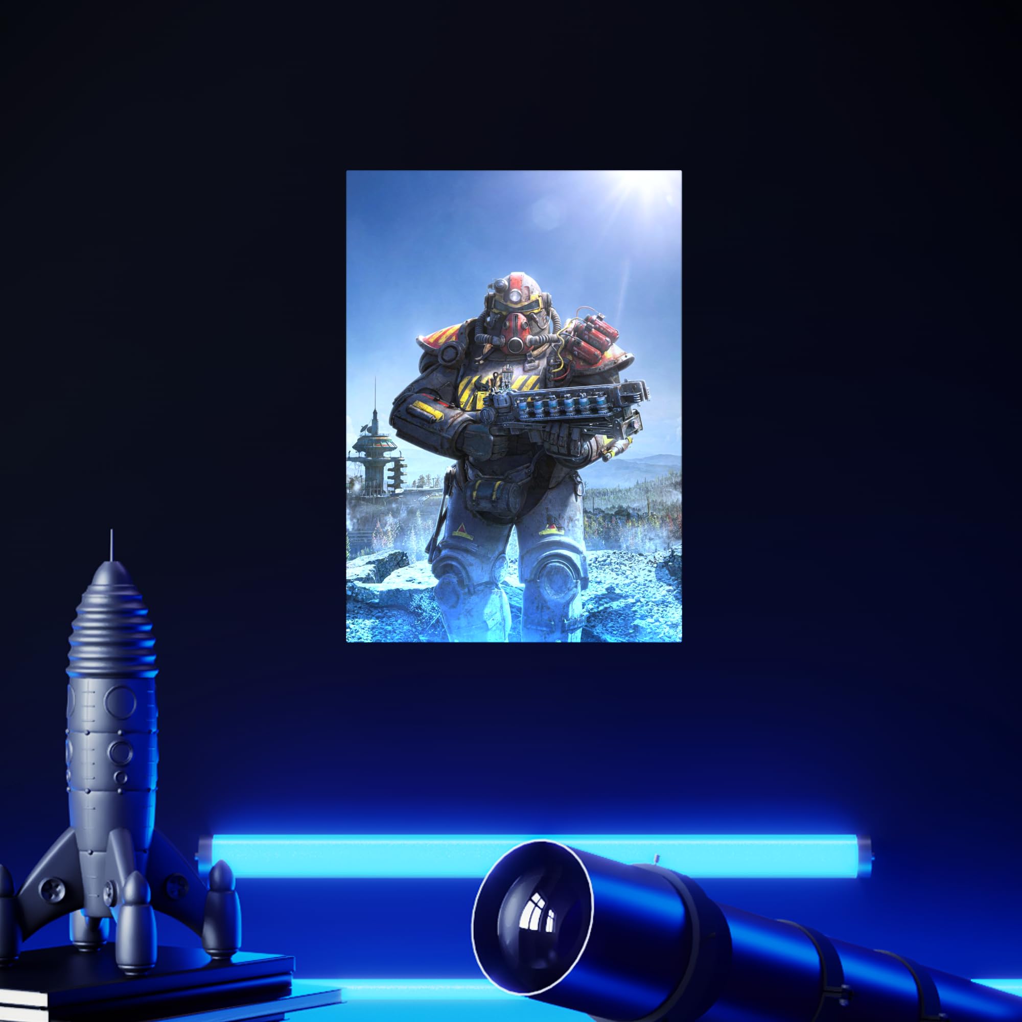 Amazon.com: Displate Official Fallout Metal Poster Magnetic