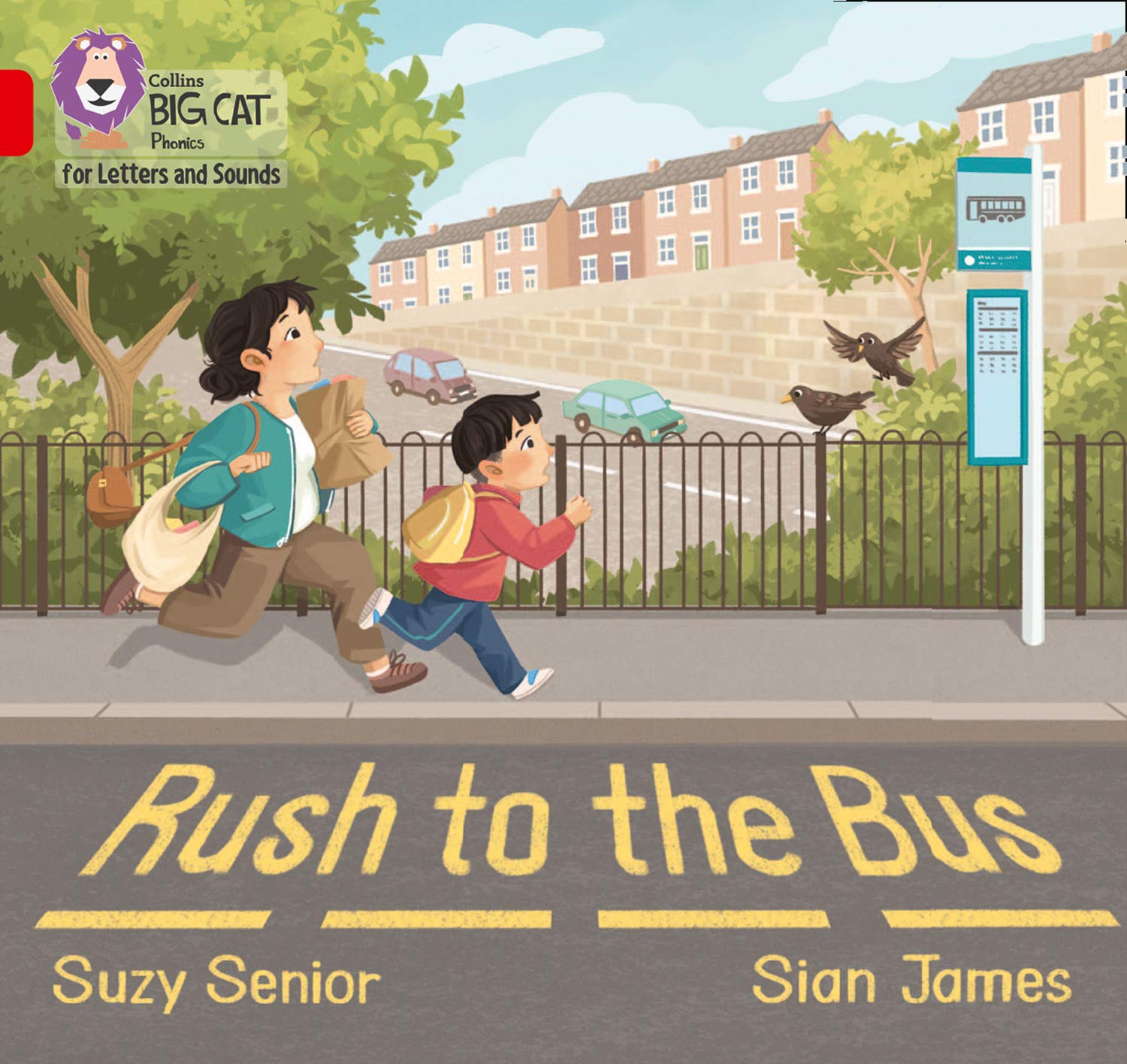 Big Cat L&S_Rush To The Bus: Band 02A/Red A (Collins Big Cat Phonics for Letters and Sounds)
