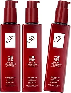 A Touch of Magic Hair Care Yanjayi, Yanjiayi Hair Smoothing Leave-in Conditioner, Yanjiayi Leave-in Conditioner Hair Improves Frizz, Anti Frizz Leave-in Conditioner, Curly Magic, Haircare (3pcs)