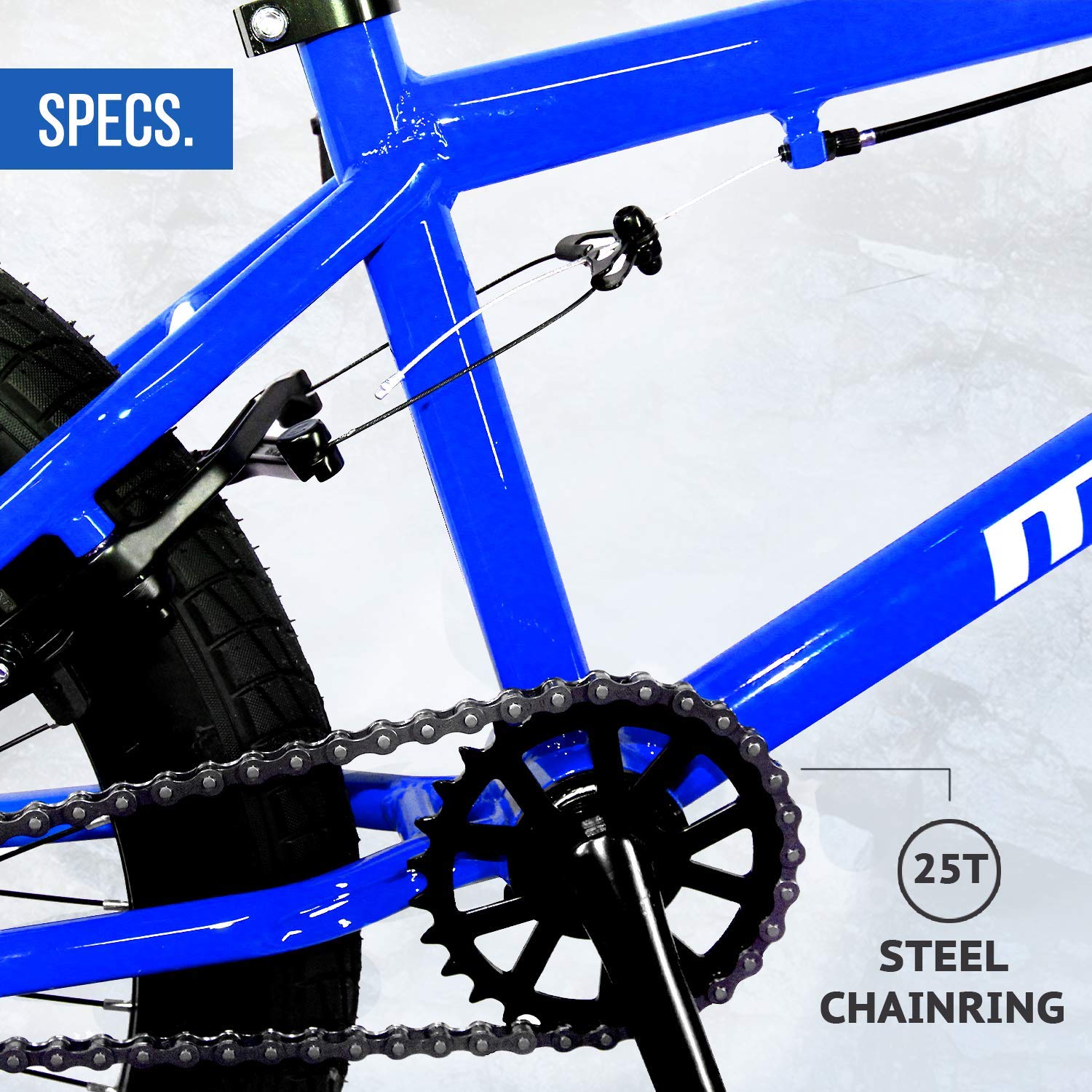 Micargi Maze Cape Sidewalk BMX Bike, 20inch Wheels, HiTen Steel Frame