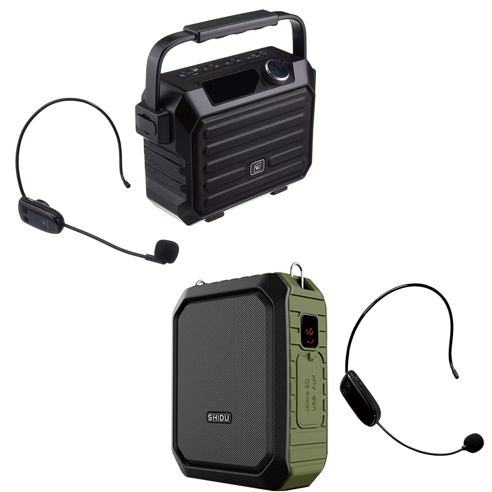 Save More on 30W Portable Mini Pa System and 18W Wireless Voice Amplifier Bundle